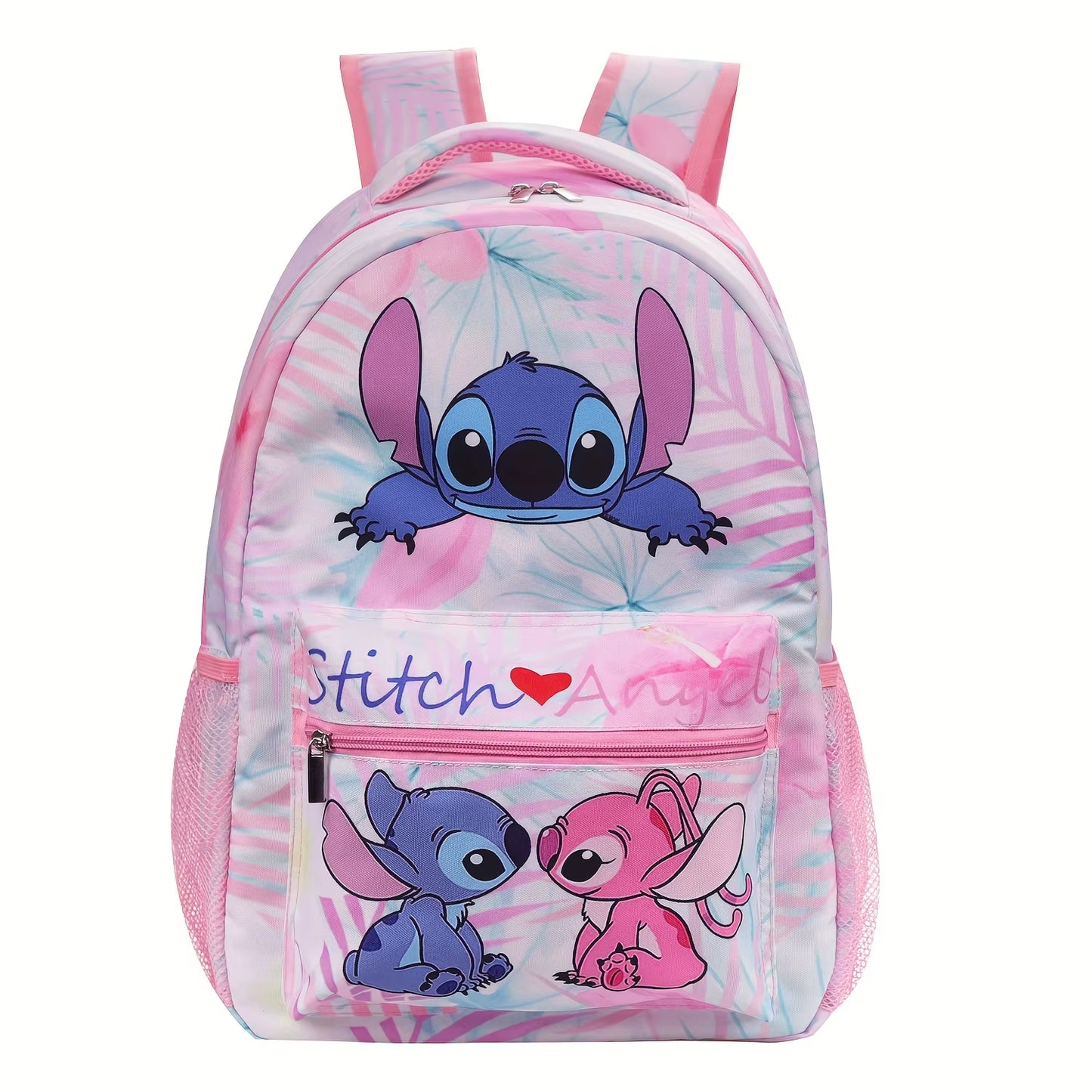 Stitch Primary School Bag Children'S Cartoon Backpack Backpack Boys Girls Anime Kawaii Cartoon School Bag Mochila