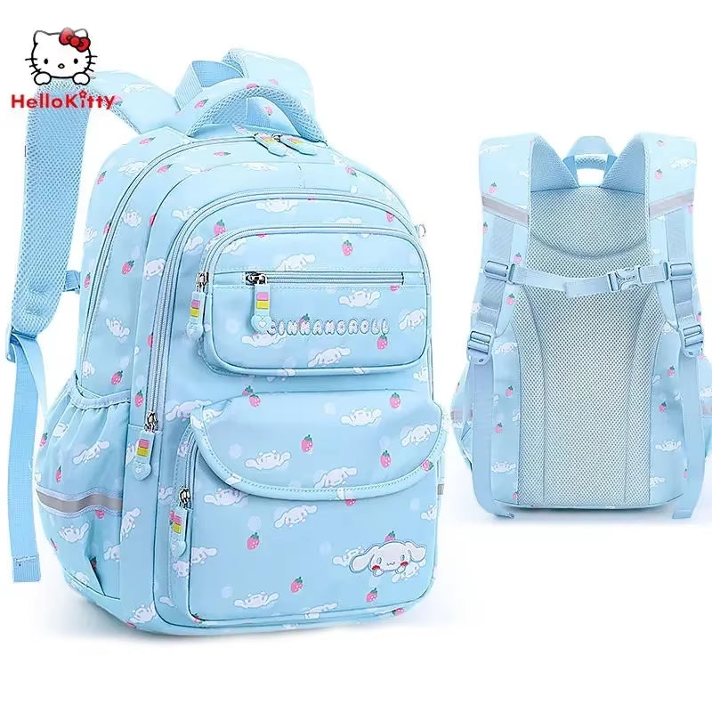 Cinnamoroll Children'S Schoolbag Primary School Student Girls' Spine Protection Burden Reduction Girls' Backpack School Backpack