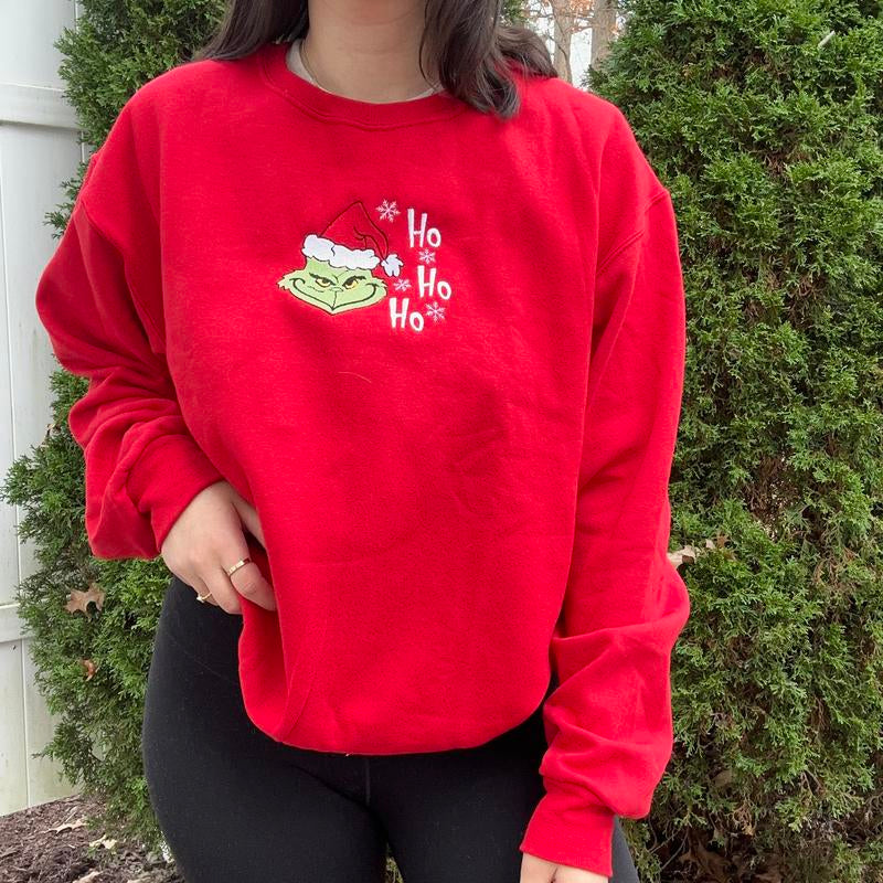 Santa Grinch Crewneck