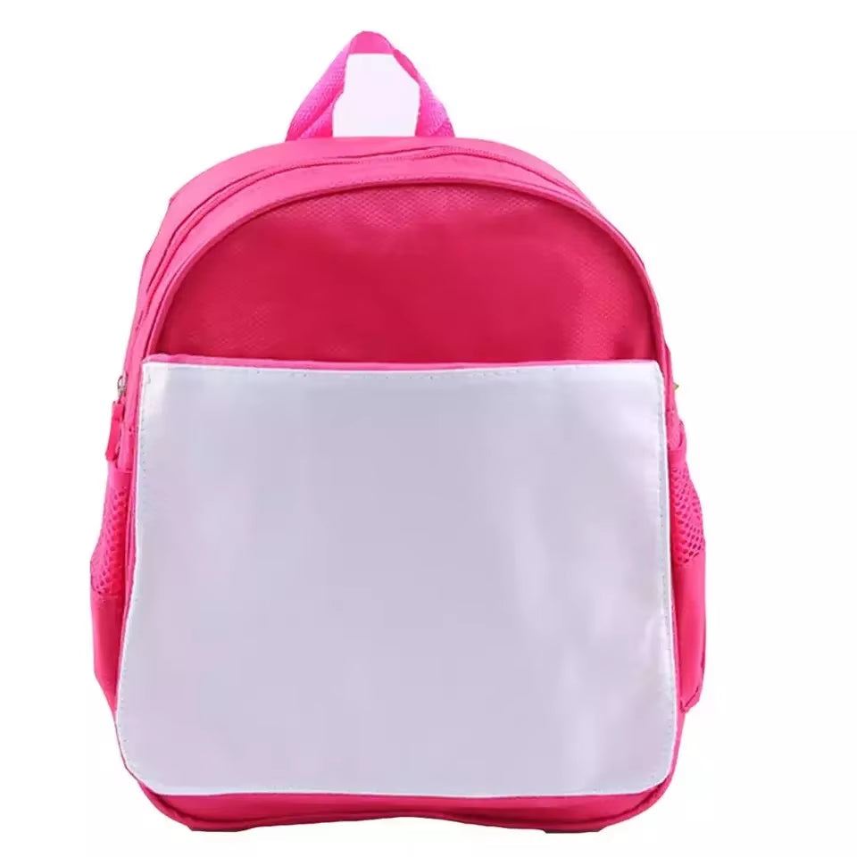 Custom Sublimation Blanks School Bags Children Primary School Backpacks Kids Book Bag for DIY Kids Children Gifts