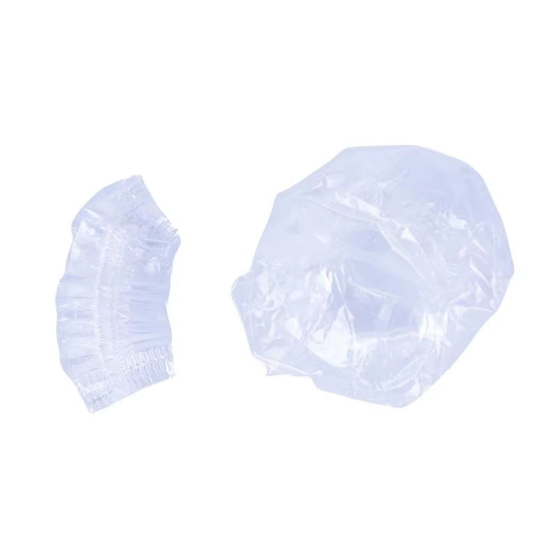 100Pcs Disposable Hairdressing Earmuffs Salon Clear Ear Cover Ear Protection Hair Dye Protect Cap Hair Color Styling Tool