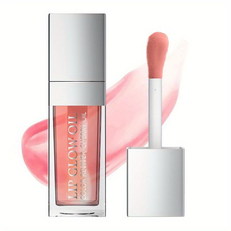 Hydrate Lip Oil, Summer Long Lasting Tinted Lip Gloss, Hydrating Glossy Lip Glaze, Plumping Lipstick Hydrating Lip Moisturizer for Music Festival, Cosmetic Gifts