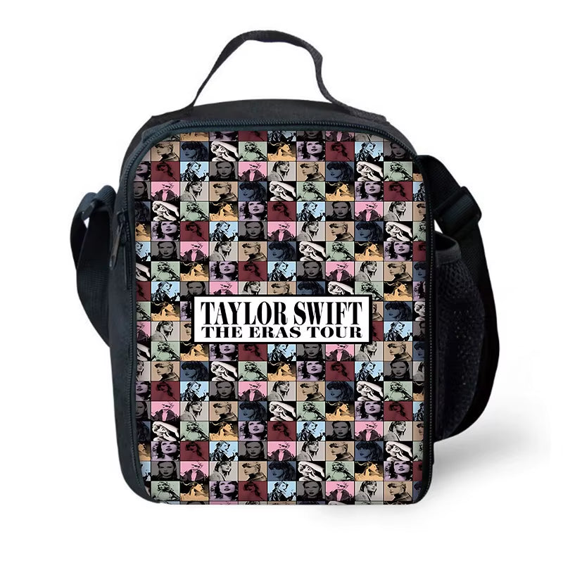 Singer Child School Backpack with Lunch Bags ,Pencil Bags ,School Bags for Swifts Boys Girls Best Gift T-Taylors