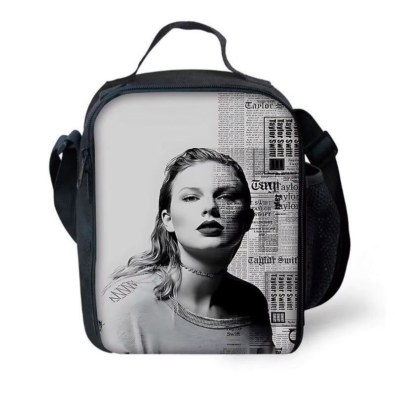 Singer Child School Backpack with Lunch Bags ,Pencil Bags ,School Bags for Swifts Boys Girls Best Gift T-Taylors