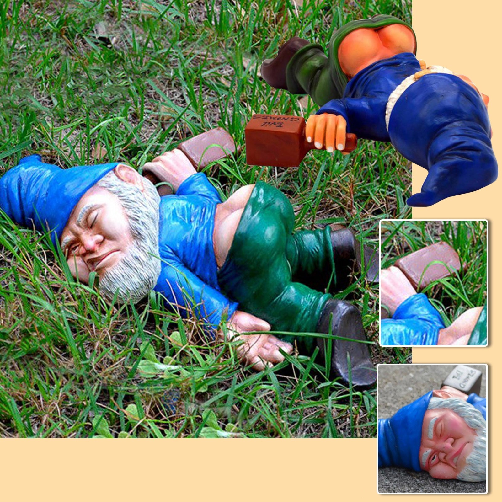 Funny Drunk Garden Creative Drunk Garden Decoration