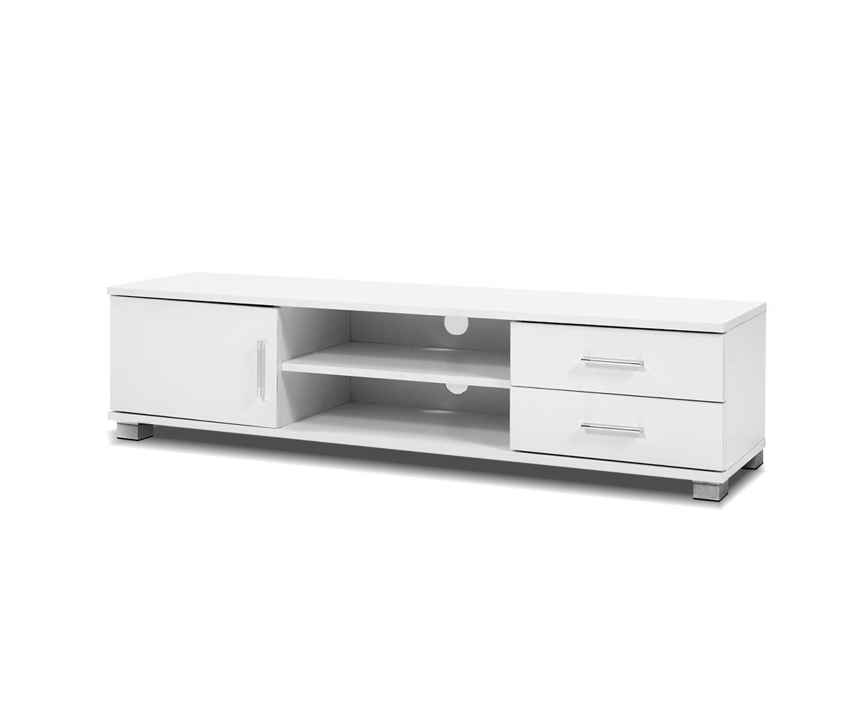 Entertainment Unit TV Cabinet 120Cm White Dylan