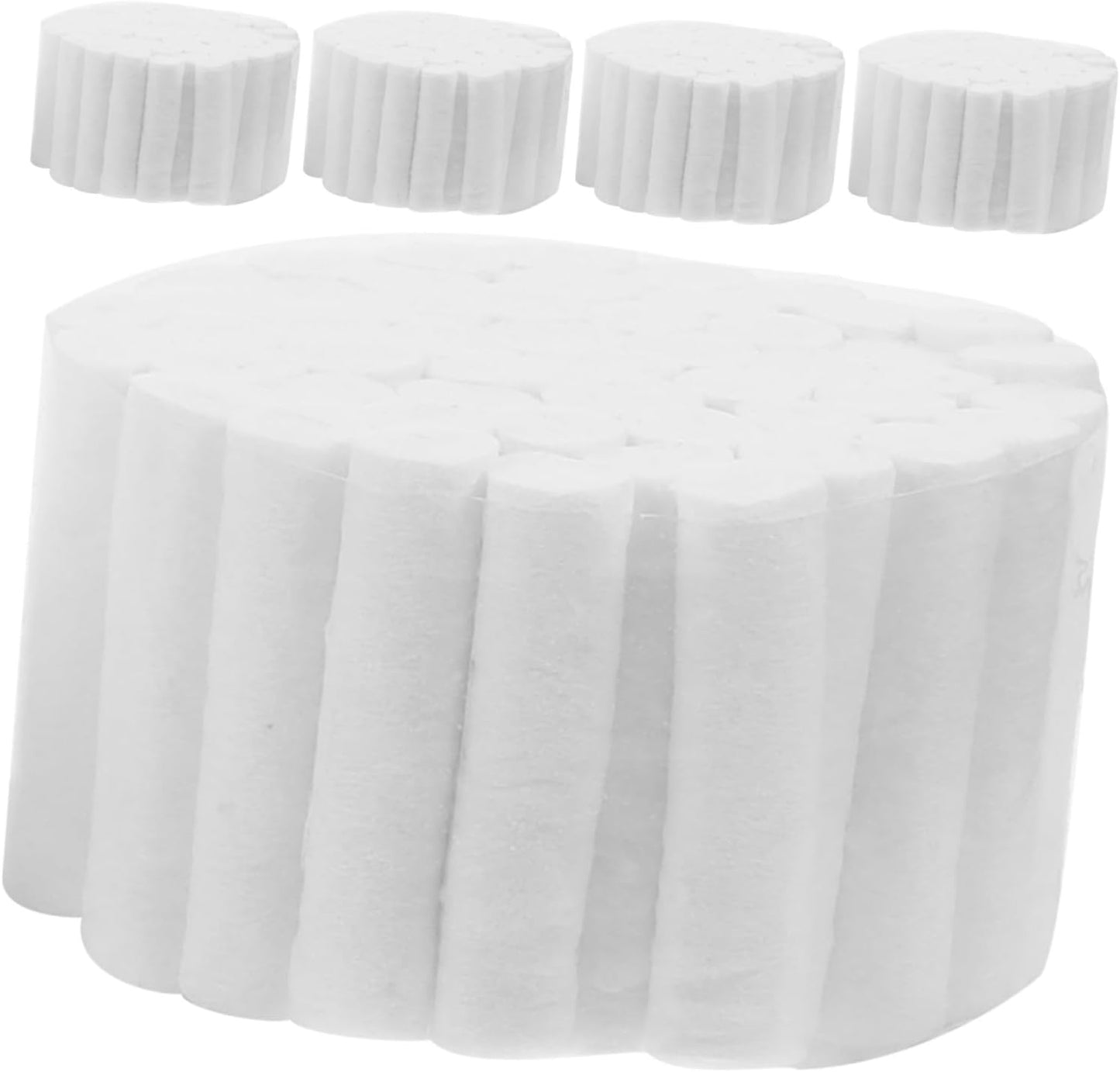 Gauze Pads for Teeth 5Pcs Beauty Sponge Air Filter Cleaning Swabs Dentist Cotton Rolls Disposable Air Filter Pad Cotton Rolls White Cotton Lap Cotton Pad Tampon Disposable Gem