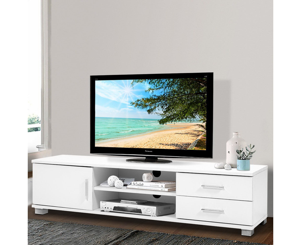 Entertainment Unit TV Cabinet 120Cm White Dylan