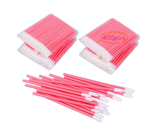 400PCS Disposable Lip Brushes Lip Gloss Applicators Make up Brush Lipstick Lip Gloss Wands Makeup Applicators Brushes Applicator Tool Makeup Beauty Tool Ki