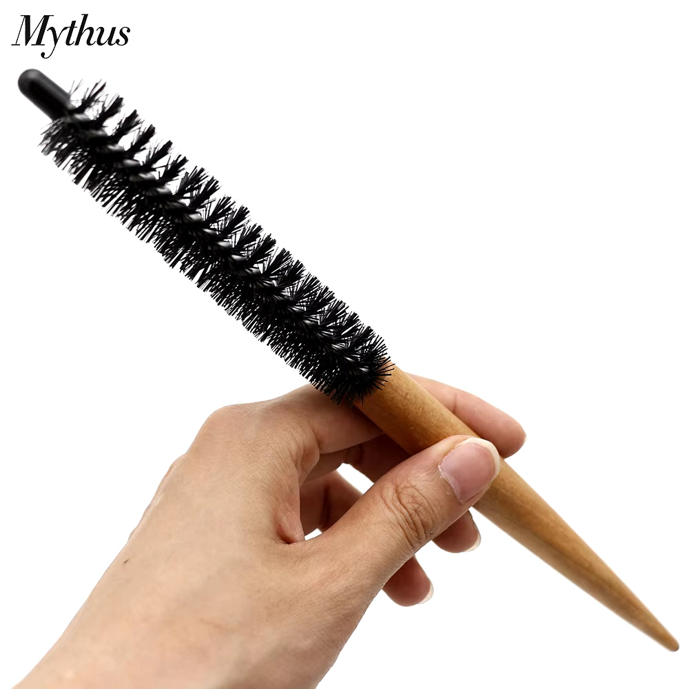 16Mm 20Mm Small Hair round Brush Short Hair Styling Comb Salon Hair Curling Brush Hair Makeup Comb for Hairdrerssing Tool