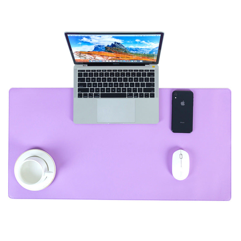 Waterproof Leather Simple Mouse Pad Oversized Notebook Computer Desk Pad