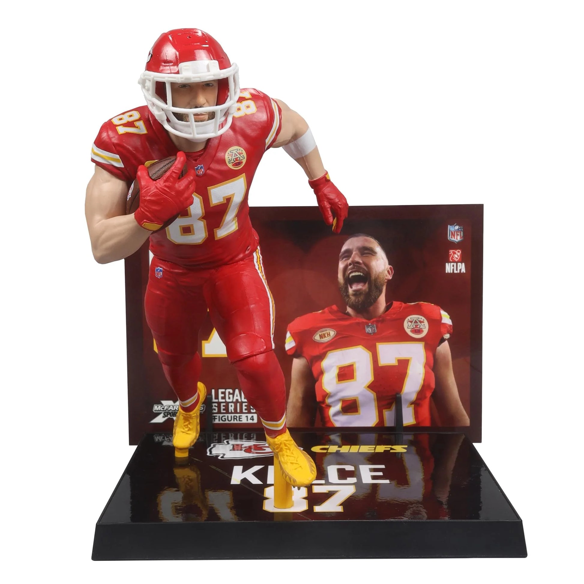 Kansas City Chiefs NFL Travis Kelce Mcfarlane Action Figure