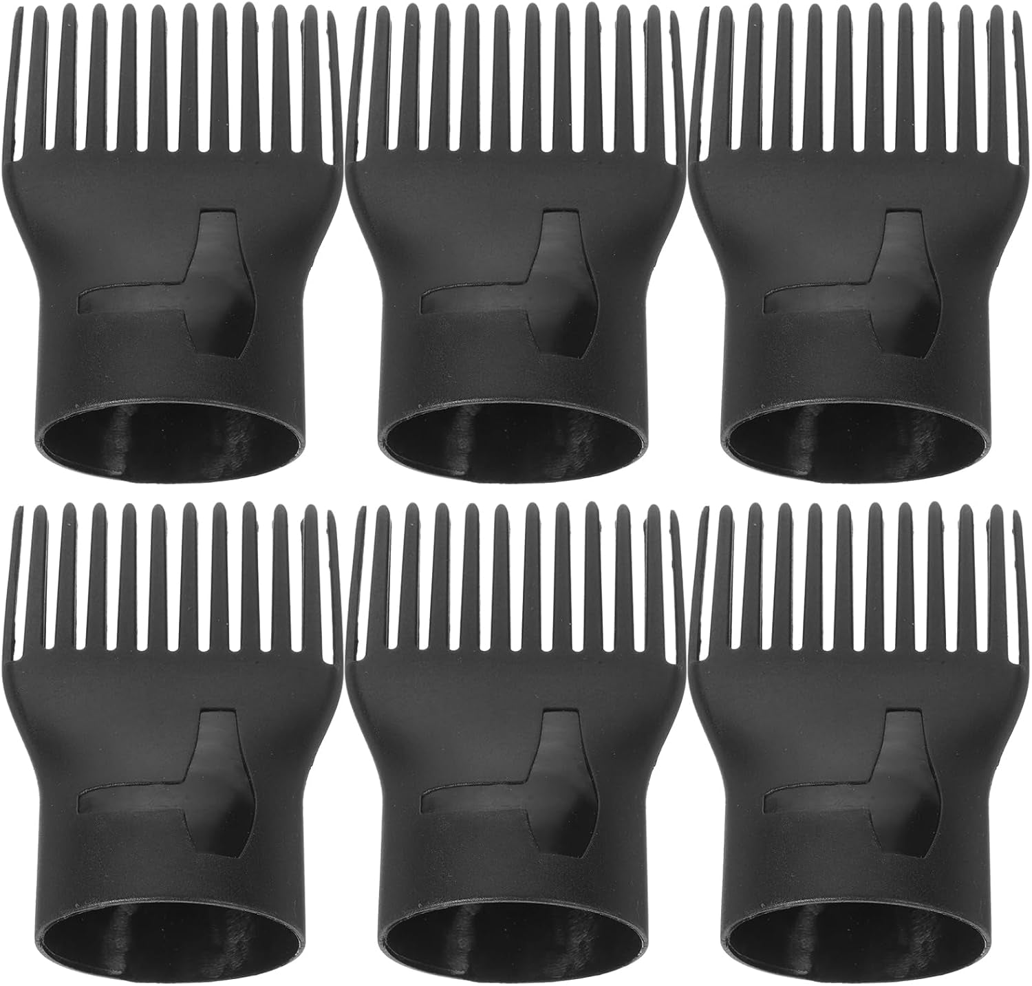 10 Pcs Hair Dryer Comb Attachment Blow Dryer Hair Styling Pik Blow Dryer Comb Attachment for Hair Comb Hair Dryer Hair Dryer Pick Attachment Collector Plastic Professional Grade