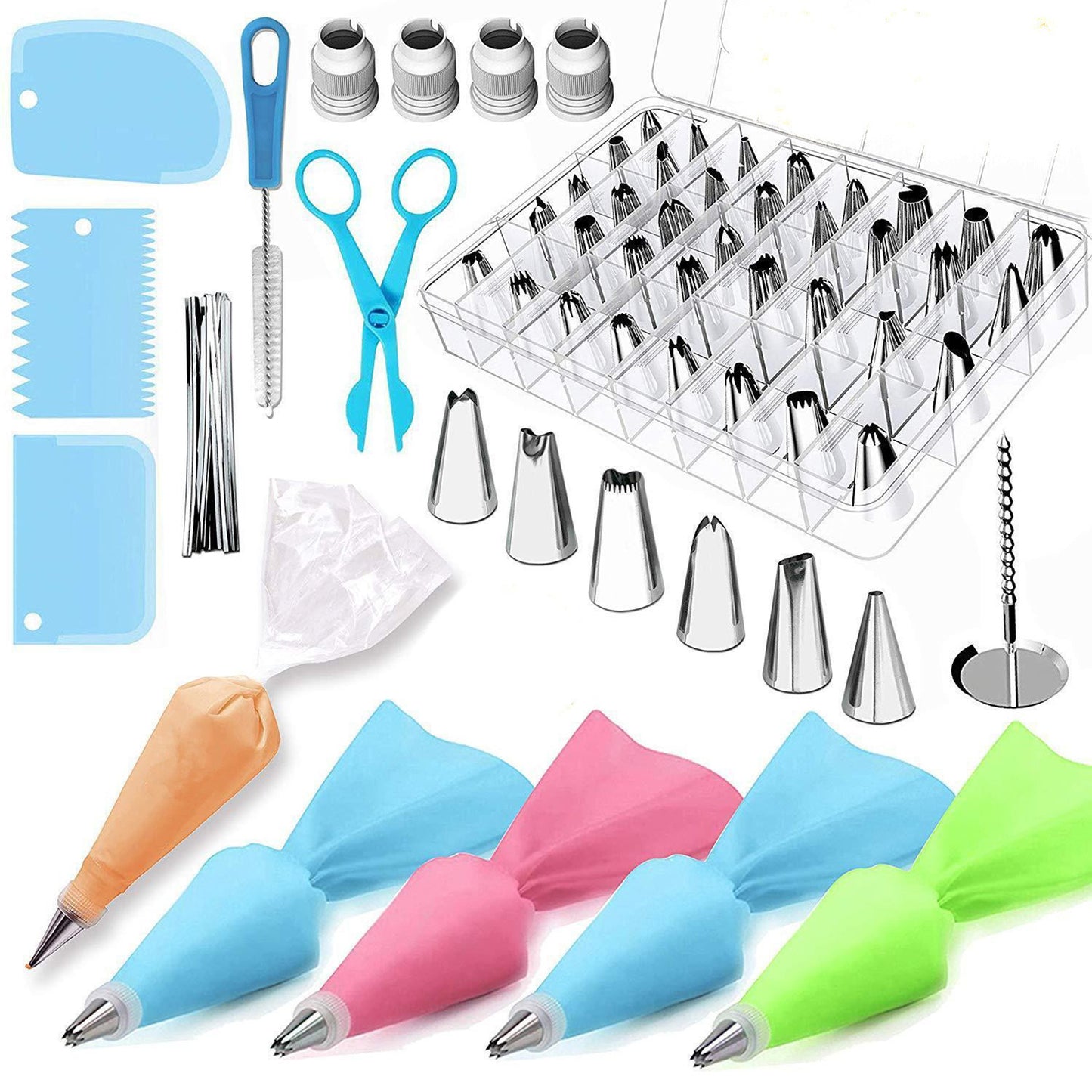 72 Pcs Cake Decorating Supplies