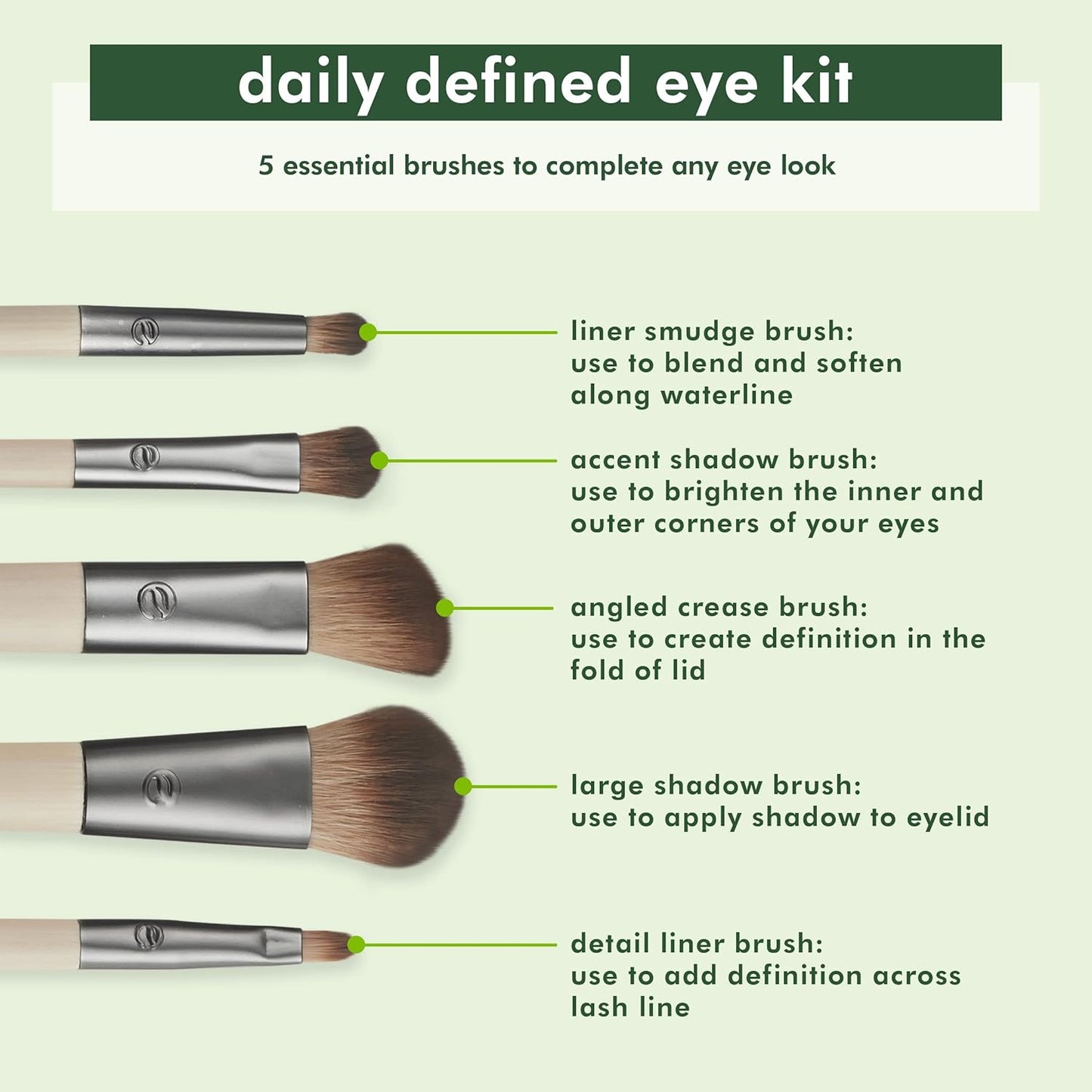 Eco Tools Daily Defined Eye Brush Kit