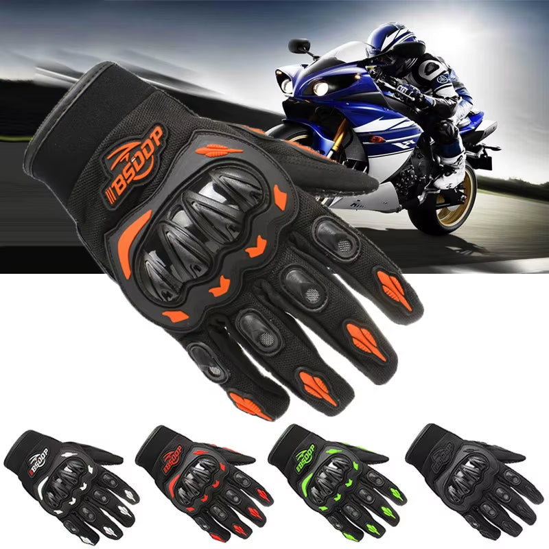 Motorcycle Gloves Full Finger Racing Gloves Outdoor Sports Protection Electric Bicycle Riding Cross Dirt Bike Gloves Motocross