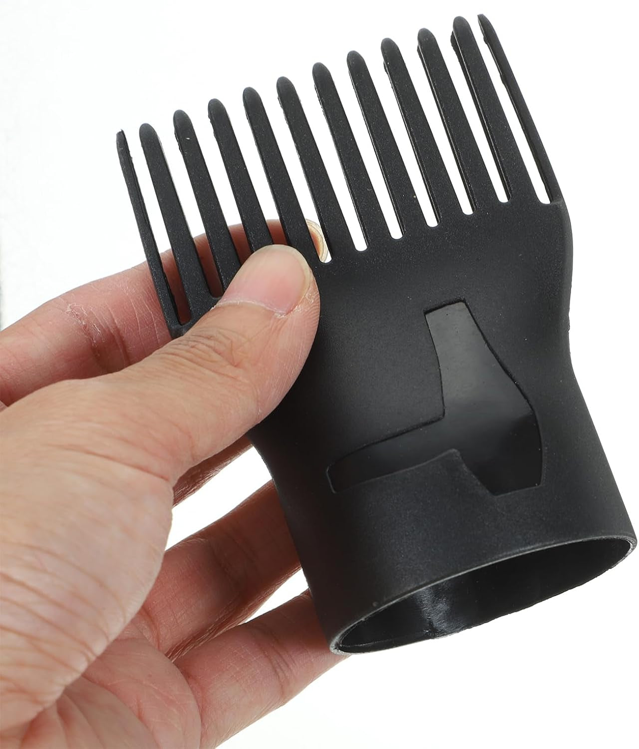 10 Pcs Hair Dryer Comb Attachment Blow Dryer Hair Styling Pik Blow Dryer Comb Attachment for Hair Comb Hair Dryer Hair Dryer Pick Attachment Collector Plastic Professional Grade