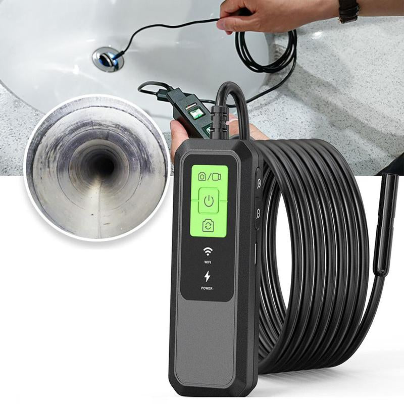 Industrial Endoscope, 1 Count Inspection Camera for Industrial HD Cameras Endoscope, Drain Pipe Camera with Light, Industrial Borescope HD Camera