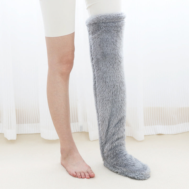 Over Knee High Fuzzy Long Socks