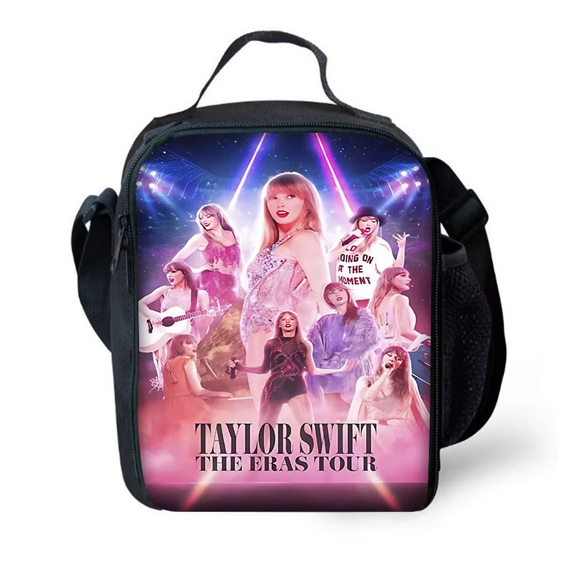 Singer Child School Backpack with Lunch Bags ,Pencil Bags ,School Bags for Swifts Boys Girls Best Gift T-Taylors