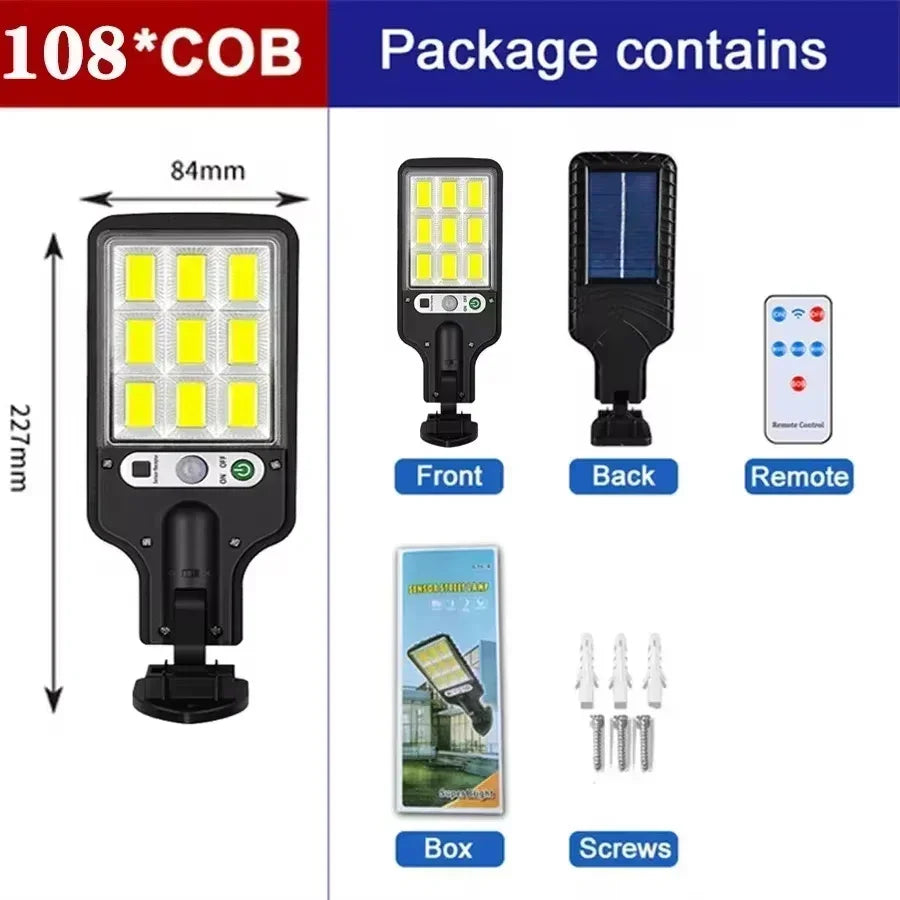 Solar Street Lights with Sensor