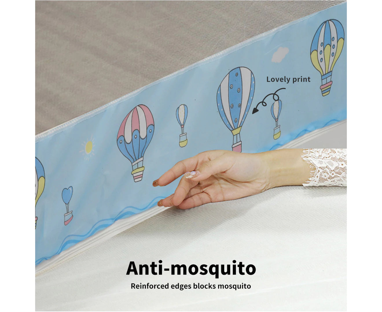 Mosquito Bed Nets Foldable Canopy Dome Fly Repel Insect Camping Protect Q