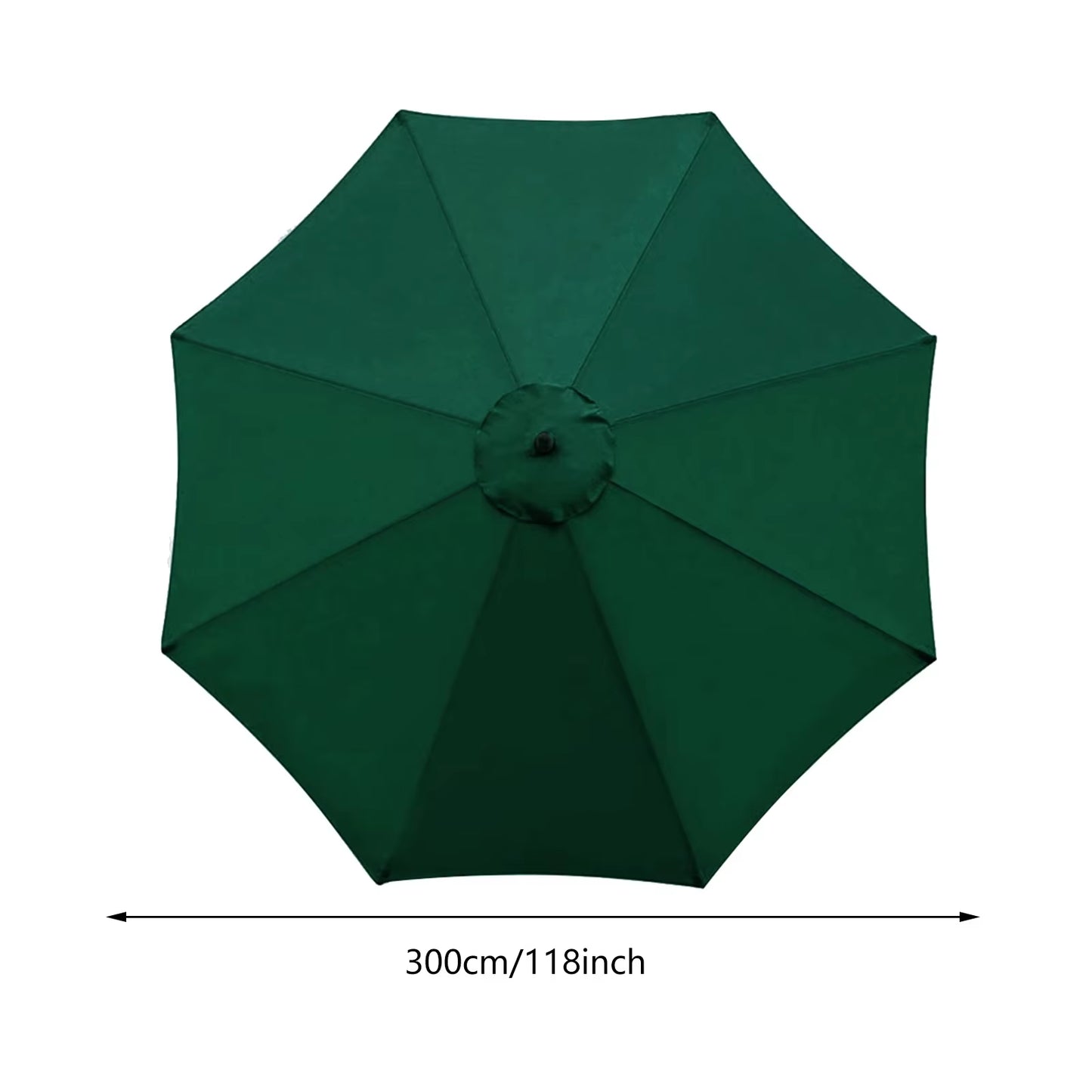 Waterproof Outdoor Garden UV Protection Parasol Sunshade Umbrella Cover Cloth