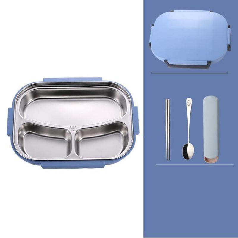 Stylish Leakproof Japanese Style Stainless Steel Lunch Box