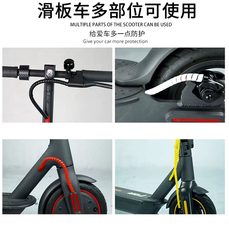 2M Electric Scooter Line Protector Line Tube Winding Tubes for Ninebot Max G30 Xiaomi Mijia M365 M365 Pro Scooter Accessories