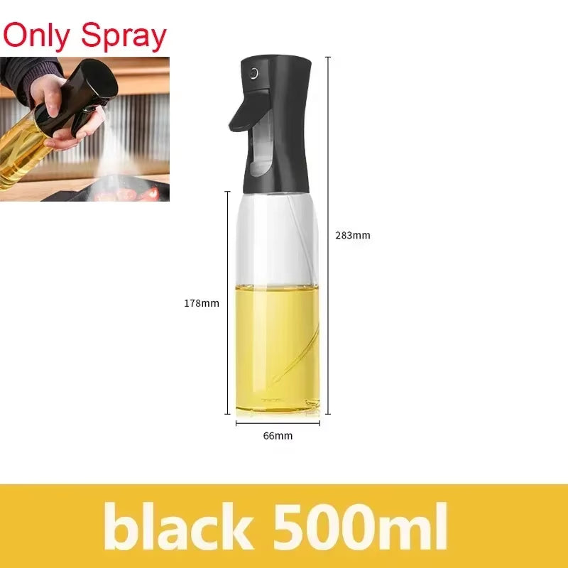 Oil Spray Oil Sprayer Plastic 2 in 1 Kitchen Oils Spray Bottle Olive Sprayer for Cooking BBQ Baking Oils Dispenser Accessories