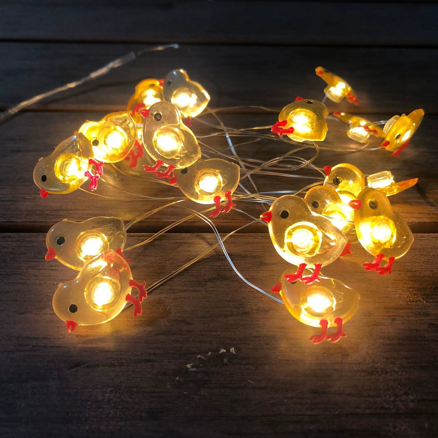 Easter LED String Lights Rabbit Carrot Easter Egg Decorations for Home Bunny Fairy Light Supplies Happy Easter Gifts Party Favor