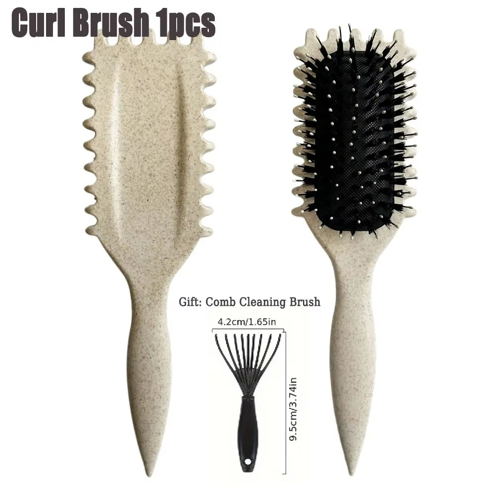 Massage Comb Brush Bristle Nylon Hair Popbrush Untangle Brush Scalp Massage Comb Hairbrush Pop Brush Hairdressing Styling Tool