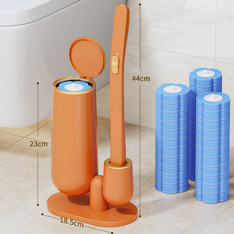 Disposable Toilet Brush No Dead Corner Toilet Brush Disposable Household Toilet