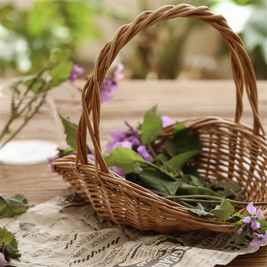 Picnic Basket Easter Candy Basket