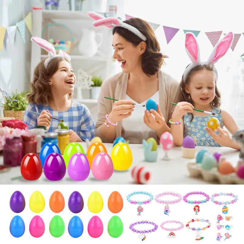 Prefilled Easter Eggs with Toys Filled Toys for Easter Egg Prefilled Girls Easter Eggs for Kids Boys Children