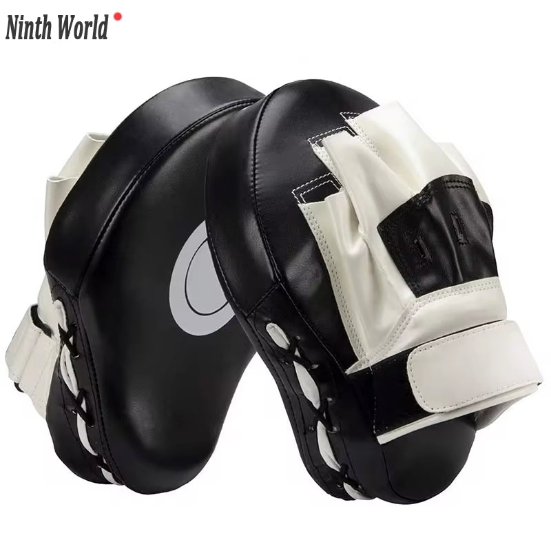 1/2Pcs Curved Boxing Bag Boxing Equipment Focus Punching Bags for Taekwondo Muay Thai Karate Adults Kids PU Training Paws Pads