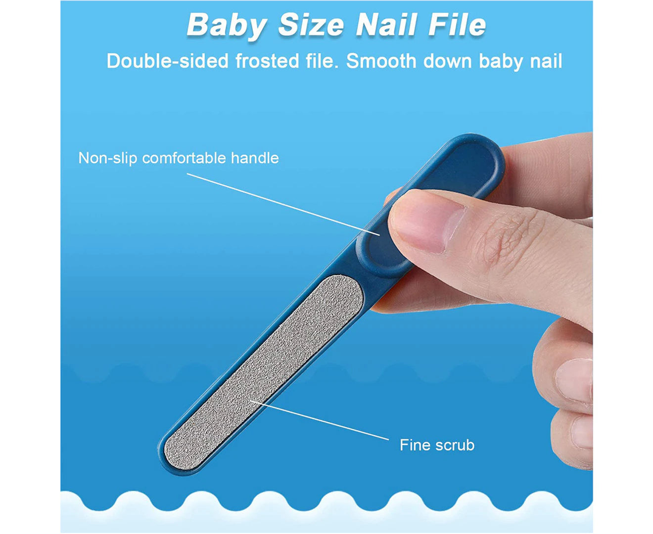 Baby Nail Kit,Baby Nail Care Set 4 in 1,Including Baby Nail Clippers