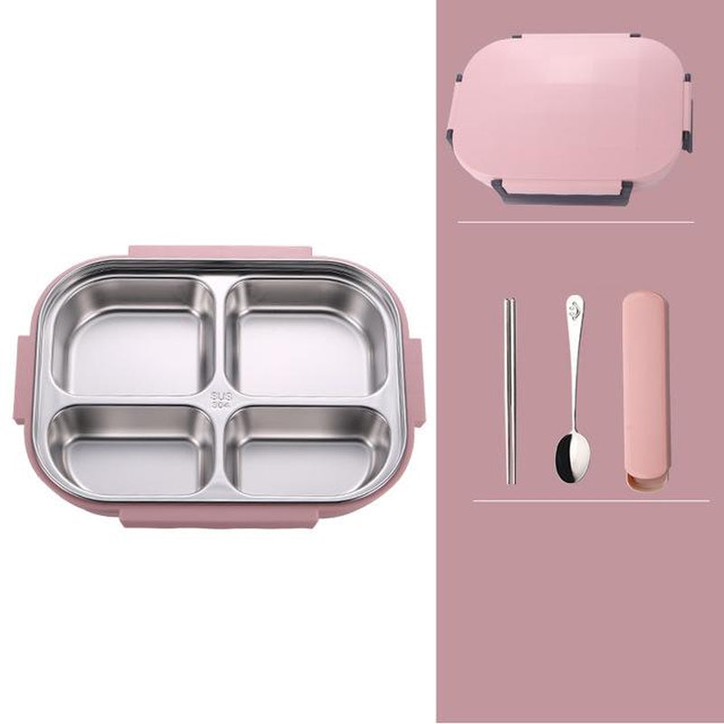 Stylish Leakproof Japanese Style Stainless Steel Lunch Box