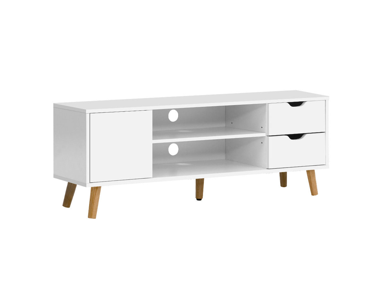 TV Cabinet Entertainment Unit 120Cm White Larin