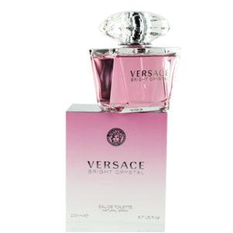 VERSACE Bright Crystal Eau De Toilette for Women, 6.7 Oz / 200ML