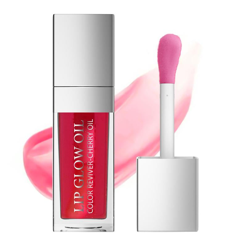 Hydrate Lip Oil, Summer Long Lasting Tinted Lip Gloss, Hydrating Glossy Lip Glaze, Plumping Lipstick Hydrating Lip Moisturizer for Music Festival, Cosmetic Gifts