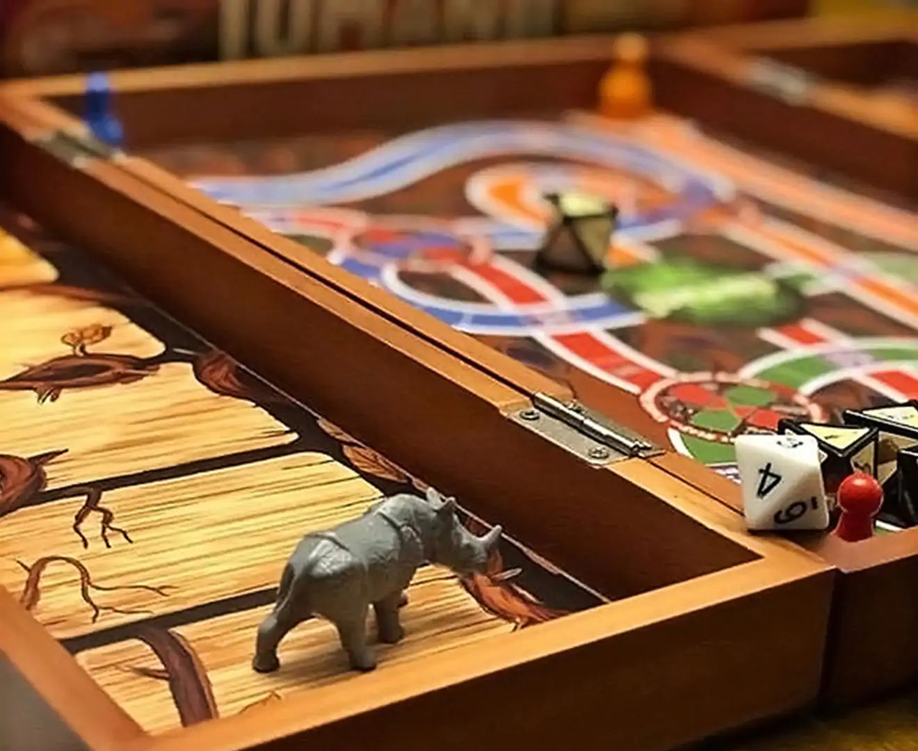 Board Game W/ Wooden Case