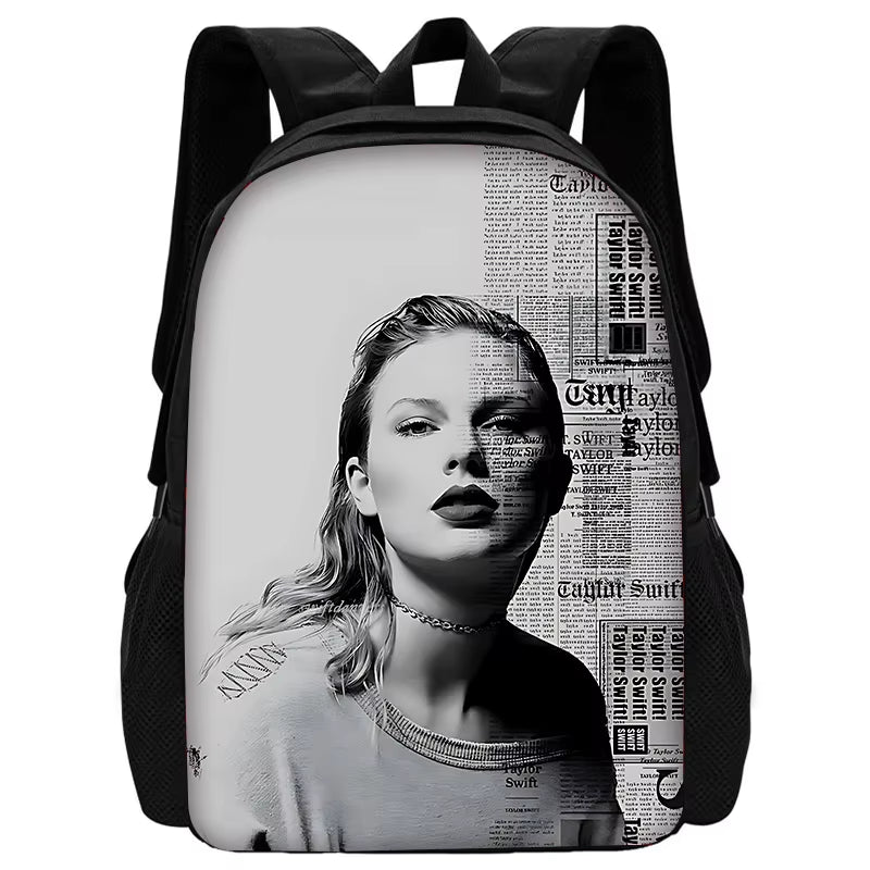 Singer Child School Backpack with Lunch Bags ,Pencil Bags ,School Bags for Swifts Boys Girls Best Gift T-Taylors