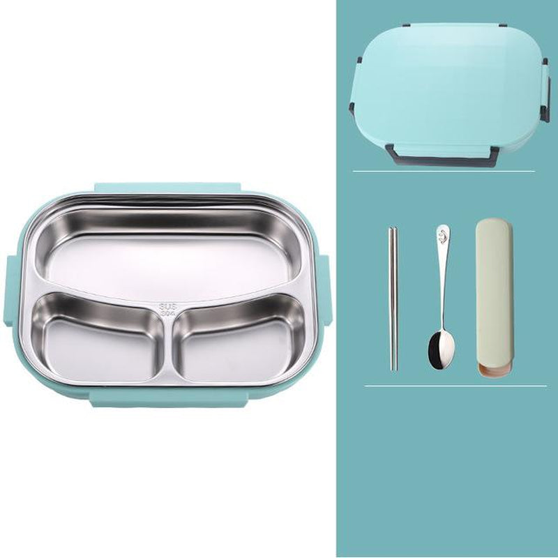 Stylish Leakproof Japanese Style Stainless Steel Lunch Box