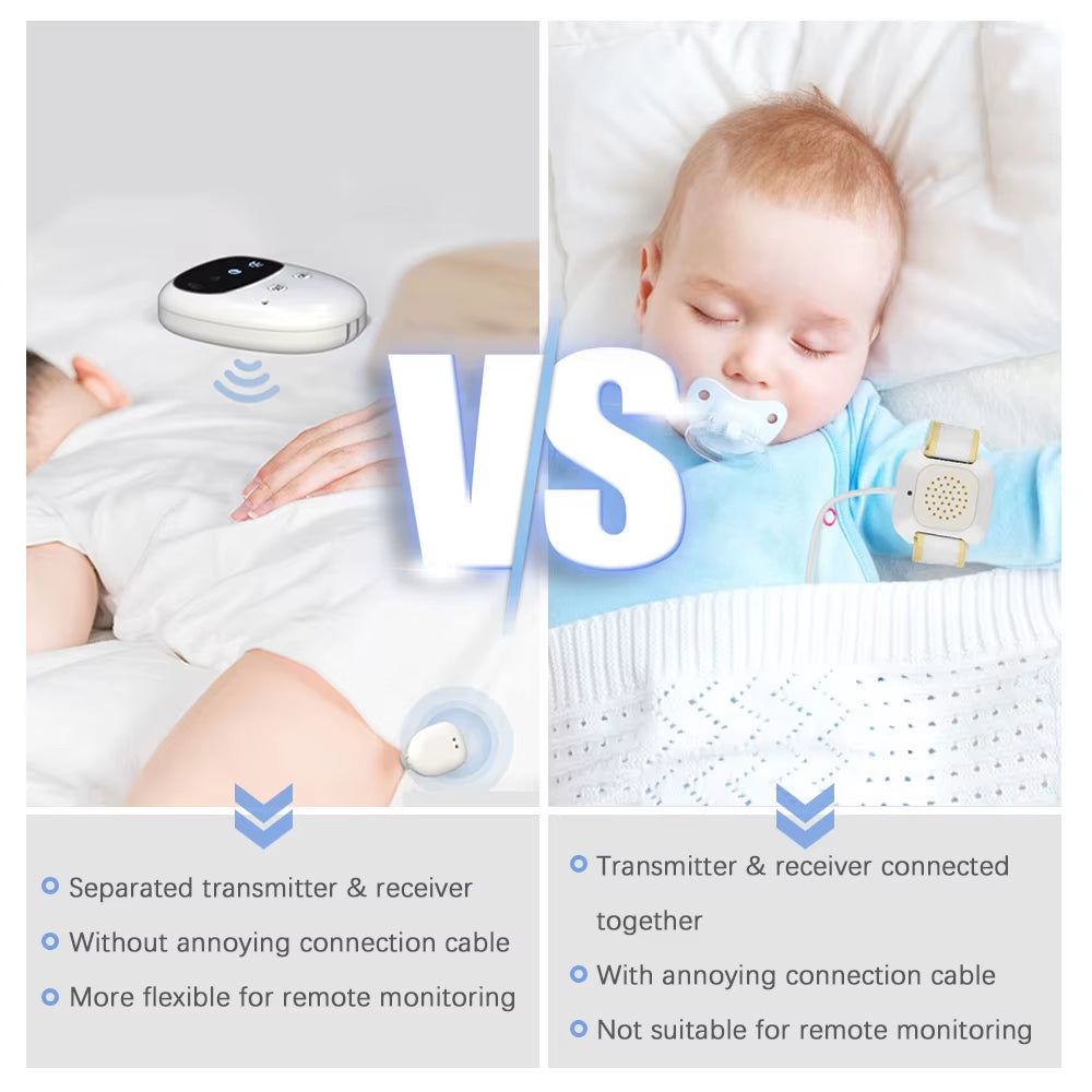 Wireless Bedwetting Alarm Best Bed Wetting Enuresis Alarm Nocturnal Wetting Alarm Baby Children Potty Training for Baby Kids