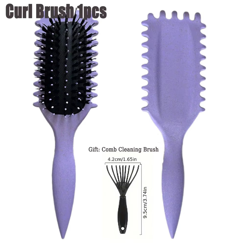 Massage Comb Brush Bristle Nylon Hair Popbrush Untangle Brush Scalp Massage Comb Hairbrush Pop Brush Hairdressing Styling Tool