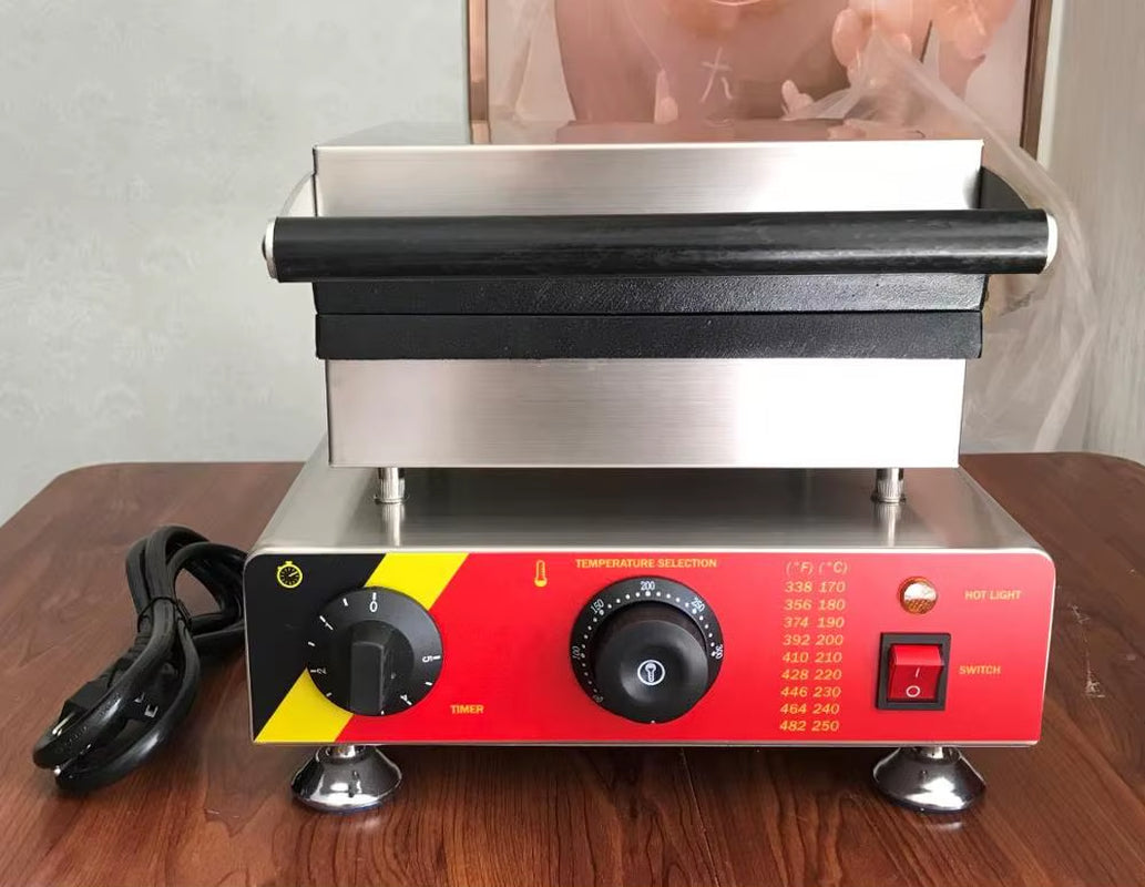 Industrial Waffle Stick Machine Lolly Waffle Makers Electric Waffle Machine Baker Leaff Waffle Baking Iron Cake Oven