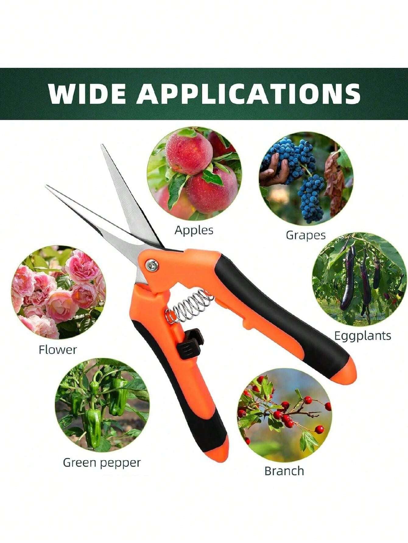 1Pc Iron Garden Scissors, Creative Garden Pruning Shear for Garden