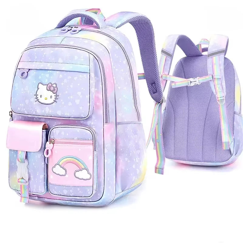 Cinnamoroll Children'S Schoolbag Primary School Student Girls' Spine Protection Burden Reduction Girls' Backpack School Backpack