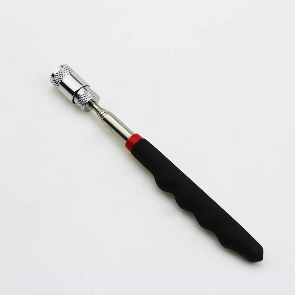 1X Telescopic Magnetic Pick up Tool with LED Light Magnetic Retractable Suction Rod Suction Stick Pen Type Pickup Device